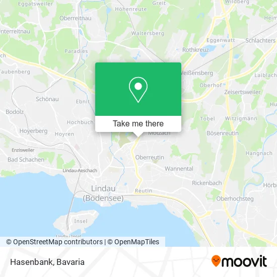 Карта Hasenbank