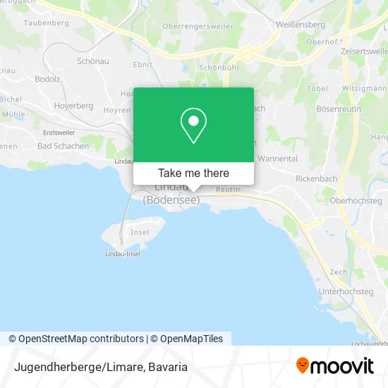 Карта Jugendherberge/Limare