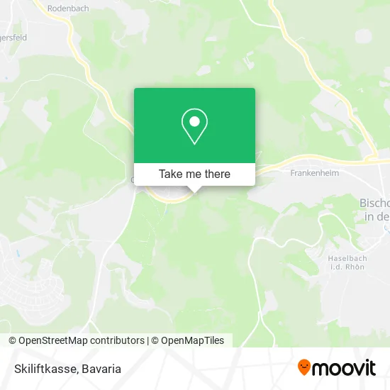 Карта Skiliftkasse