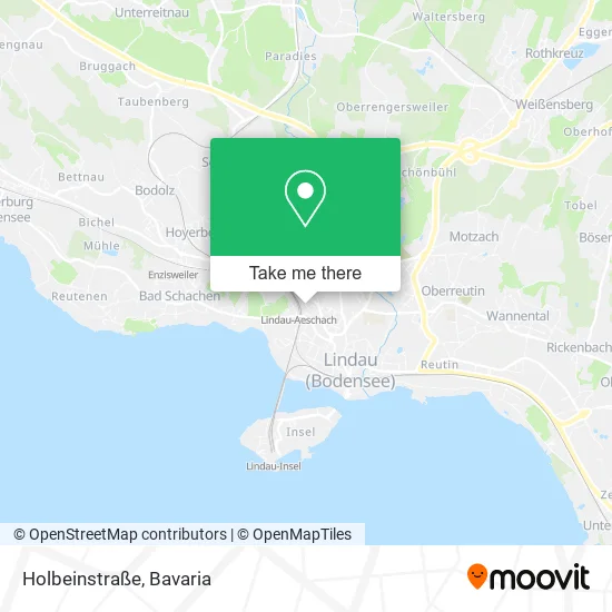 Карта Holbeinstraße
