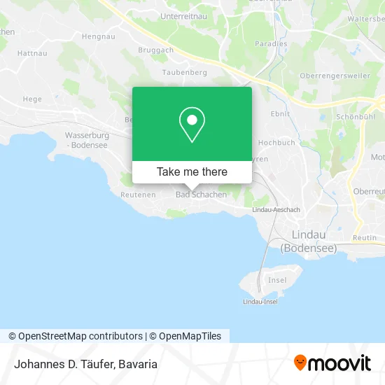 Карта Johannes D. Täufer