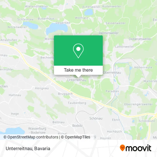Карта Unterreitnau