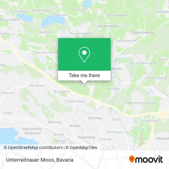 Карта Unterreitnauer Moos