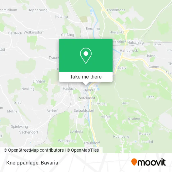 Карта Kneippanlage