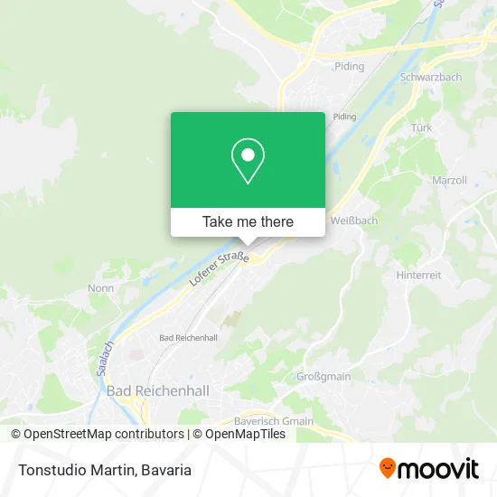 Карта Tonstudio Martin