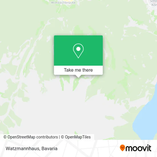 Карта Watzmannhaus