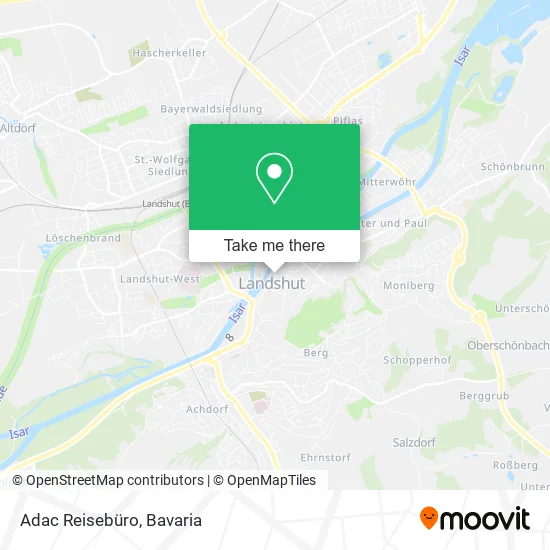 Карта Adac Reisebüro