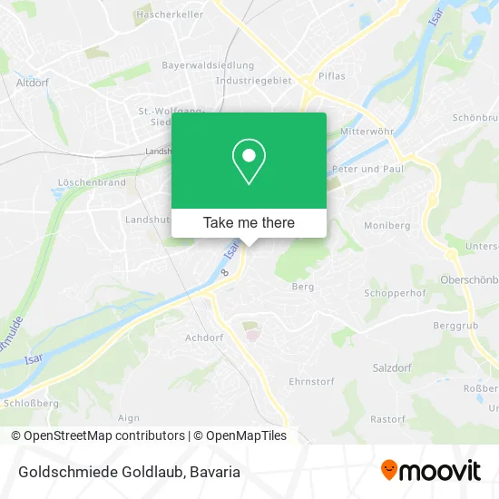 Карта Goldschmiede Goldlaub