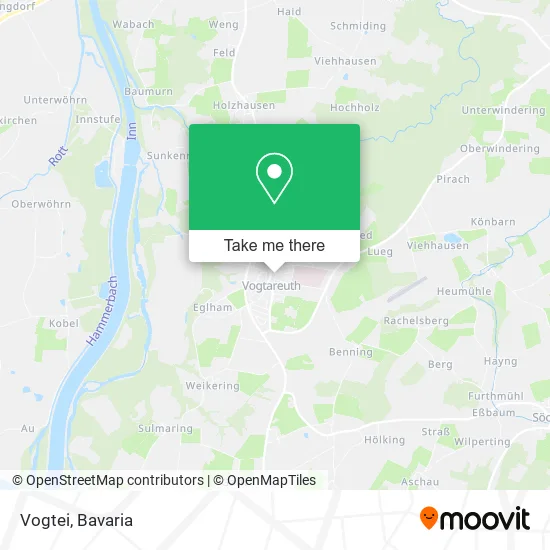 Карта Vogtei