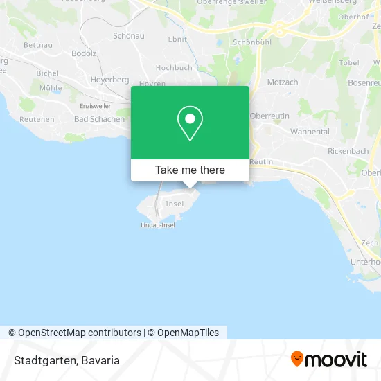 Карта Stadtgarten