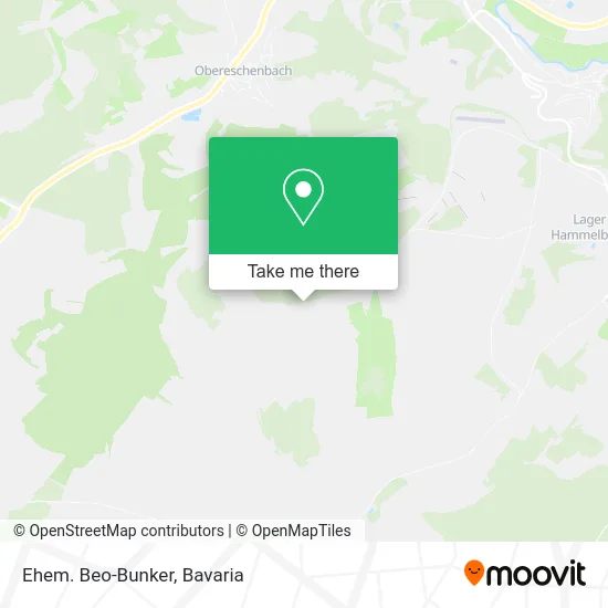 Карта Ehem. Beo-Bunker