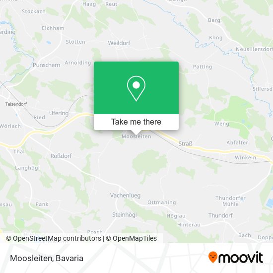 Moosleiten map