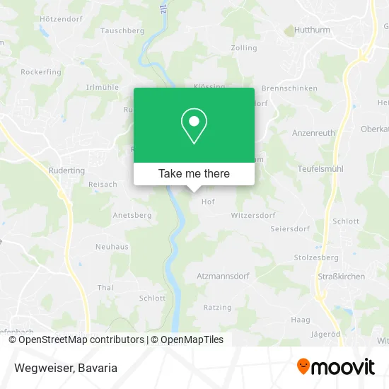Карта Wegweiser