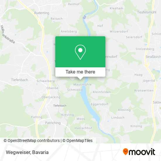 Карта Wegweiser