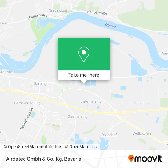 Карта Airdatec Gmbh & Co. Kg