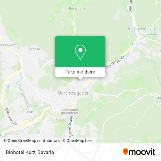 Карта Biohotel Kurz