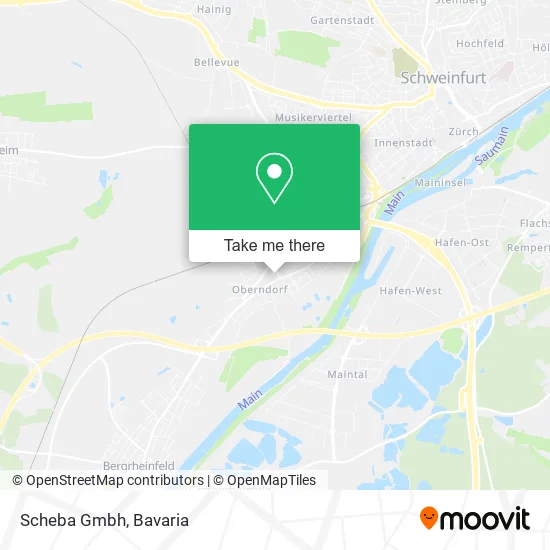 Карта Scheba Gmbh