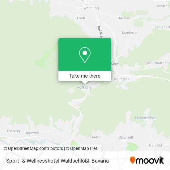 Sport- & Wellnesshotel Waldschlößl map