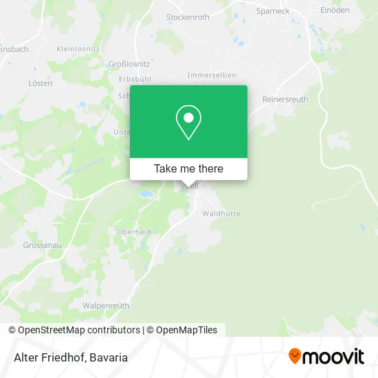 Карта Alter Friedhof