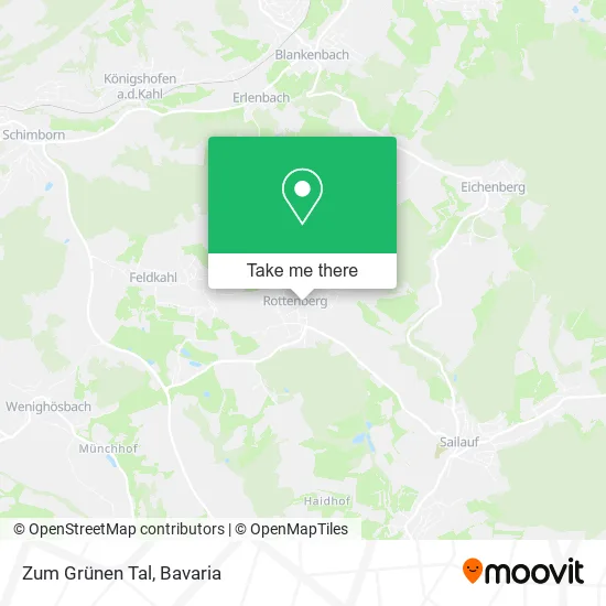 Карта Zum Grünen Tal