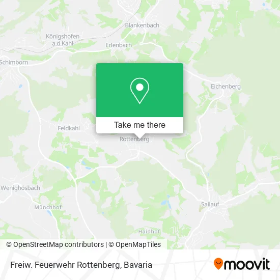 Карта Freiw. Feuerwehr Rottenberg