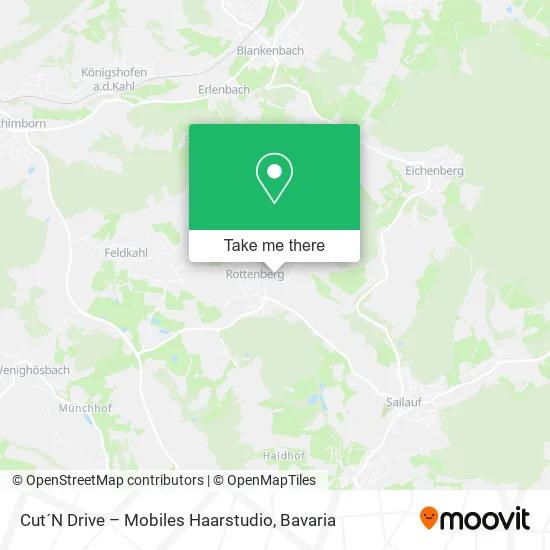 Карта Cut´N Drive – Mobiles Haarstudio