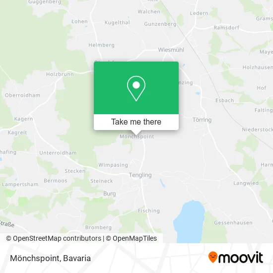 Карта Mönchspoint