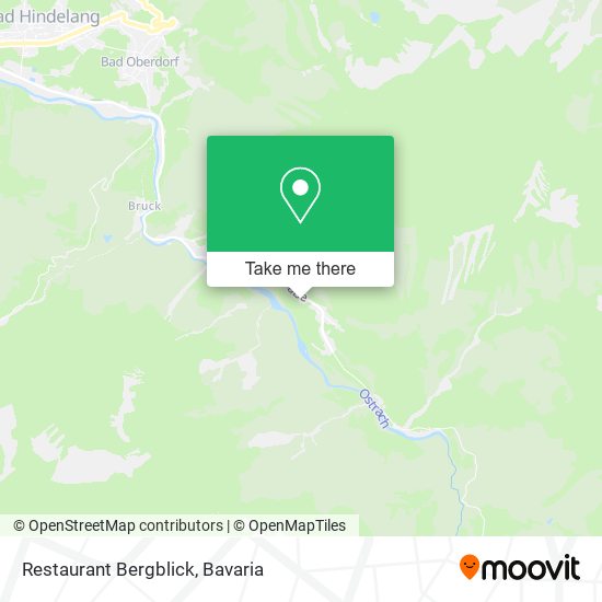 Restaurant Bergblick map