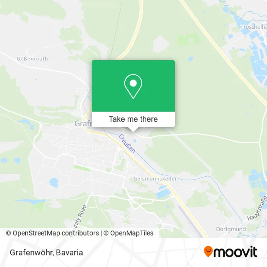 Карта Grafenwöhr