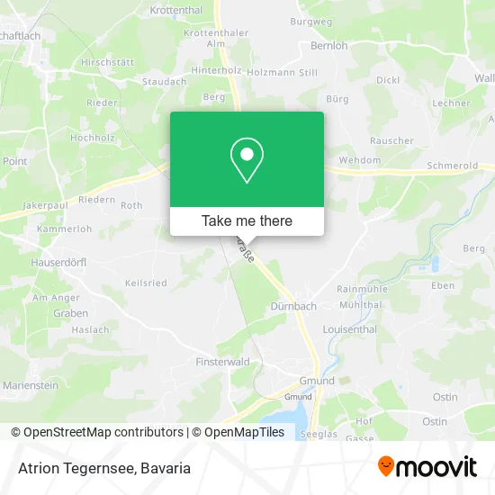 Карта Atrion Tegernsee