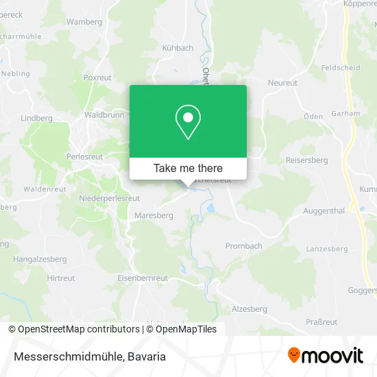 Карта Messerschmidmühle