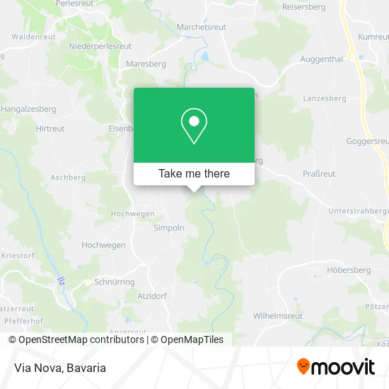 Карта Via Nova