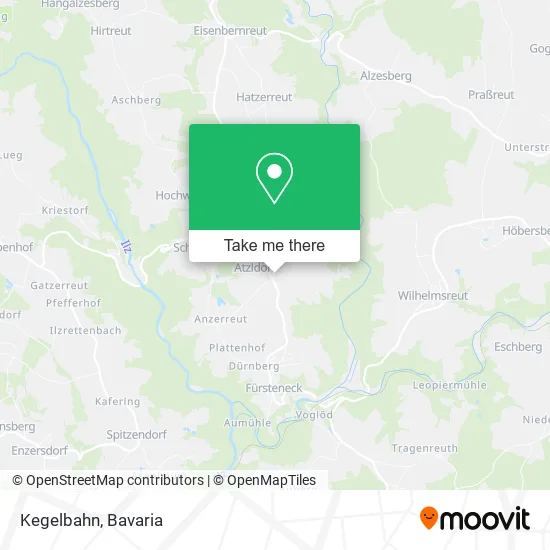 Карта Kegelbahn