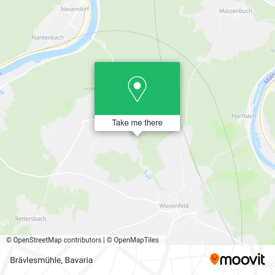 Карта Brävlesmühle