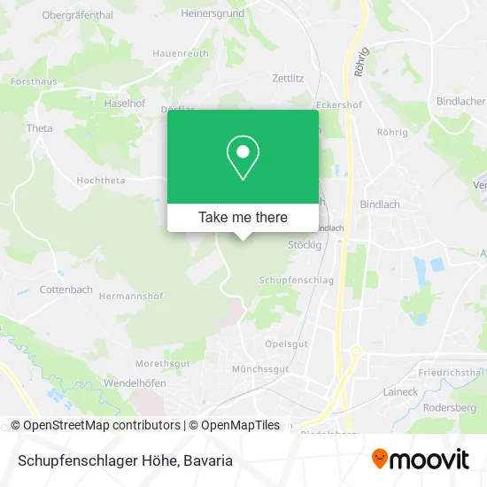 Карта Schupfenschlager Höhe