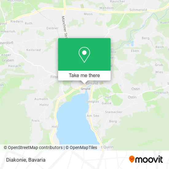 Карта Diakonie