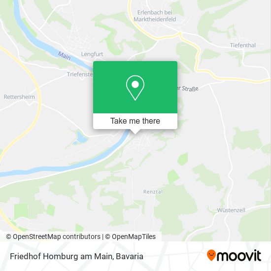 Friedhof Homburg am Main map