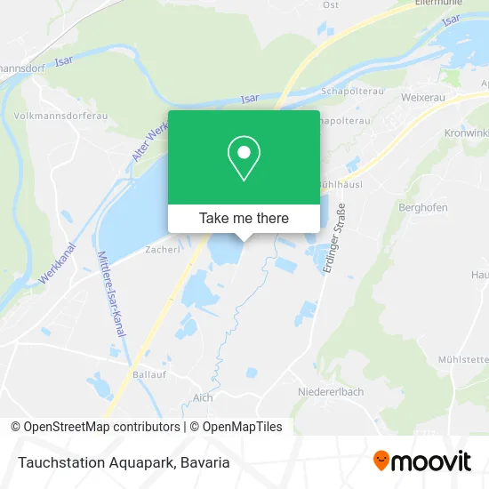 Карта Tauchstation Aquapark