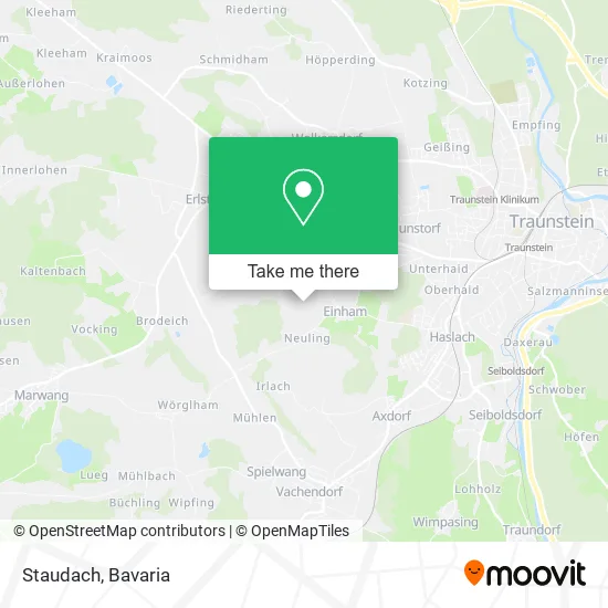 Карта Staudach
