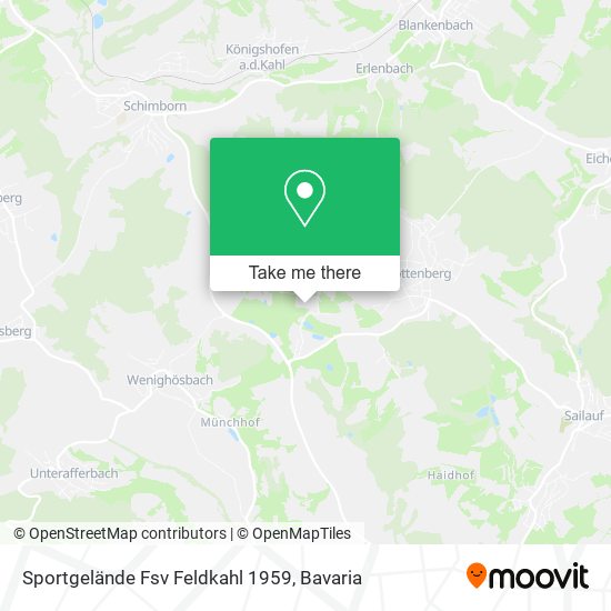 Sportgelände Fsv Feldkahl 1959 map