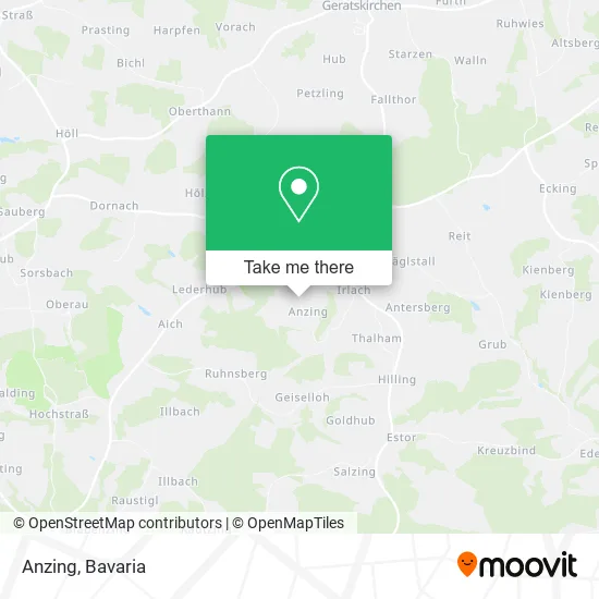 Карта Anzing