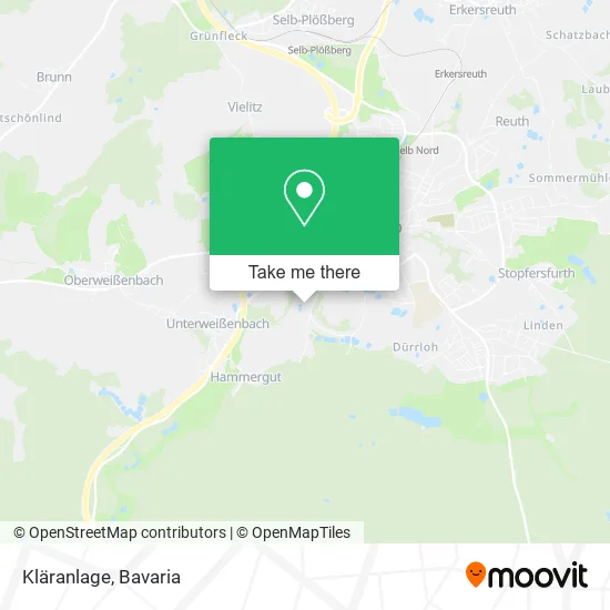 Карта Kläranlage