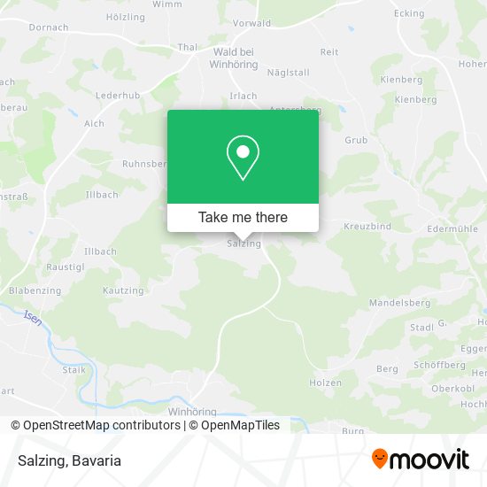 Карта Salzing