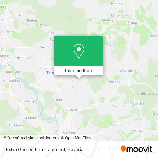 Extra Games Entertainment map