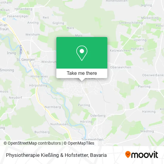 Physiotherapie Kießling & Hofstetter map