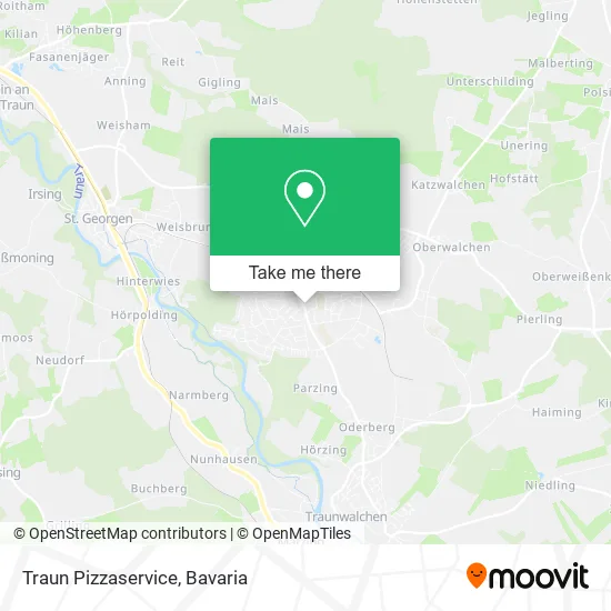 Карта Traun Pizzaservice