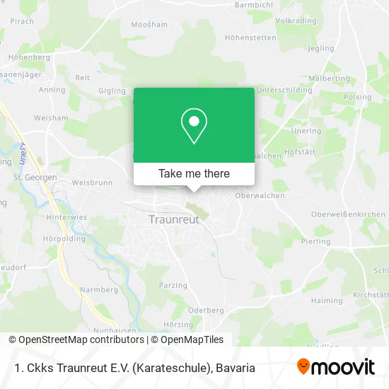 Карта 1. Ckks Traunreut E.V. (Karateschule)