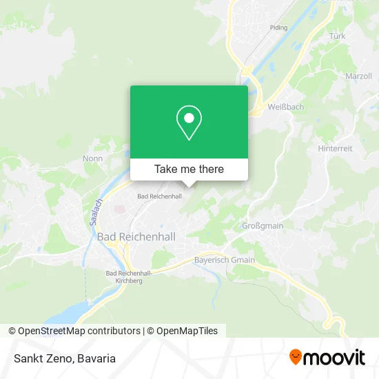 Карта Sankt Zeno