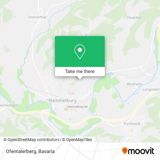 Ofentalerberg map