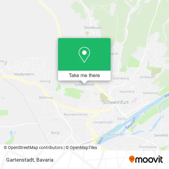 Карта Gartenstadt